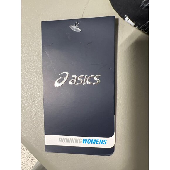 Asics Everysport Short Womens M Elastic Waist Black White Athleisure Workout NEW - Picture 5 of 15